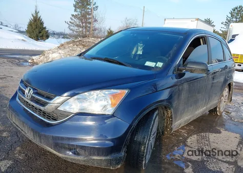 2010 Honda Cr-V Ex z USA, uszkodzony, nr VIN 5J6RE4H50AL025264